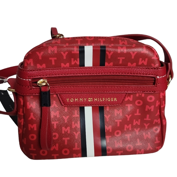 Tommy Hilfiger Crossbody Red Purse - Picture 2 of 6